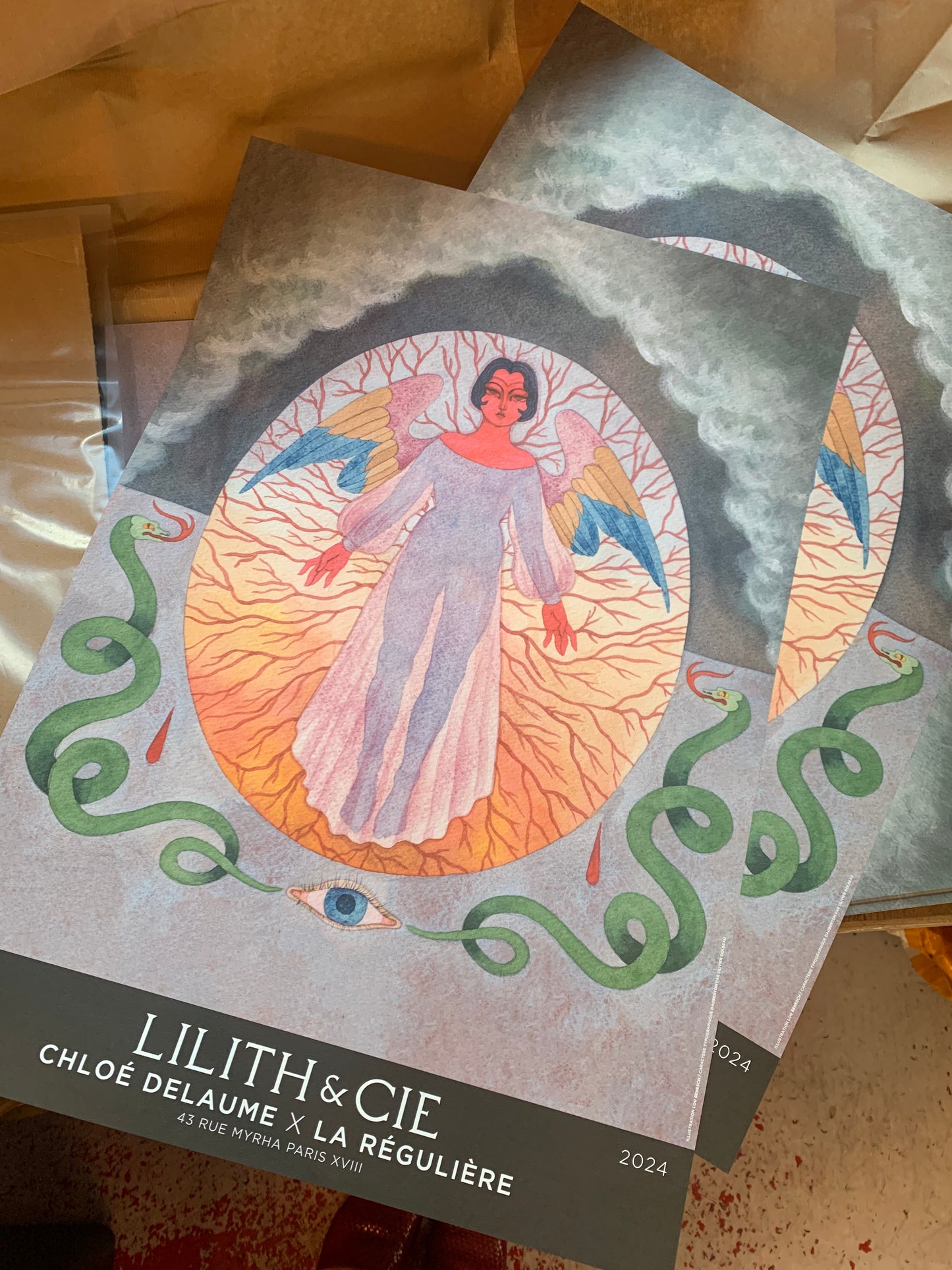 Poster Lilith & cie par Lou Benesch
