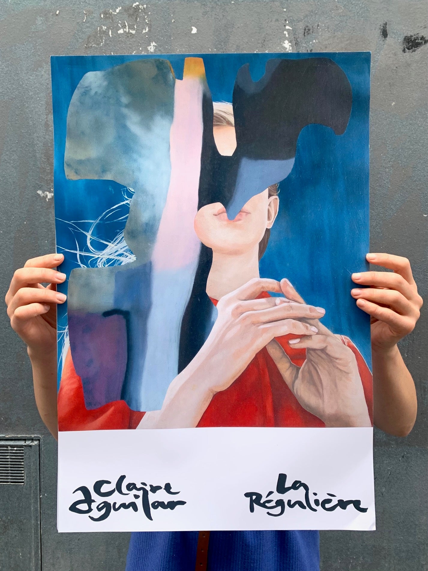 Poster Claire Aguilar x La Régulière