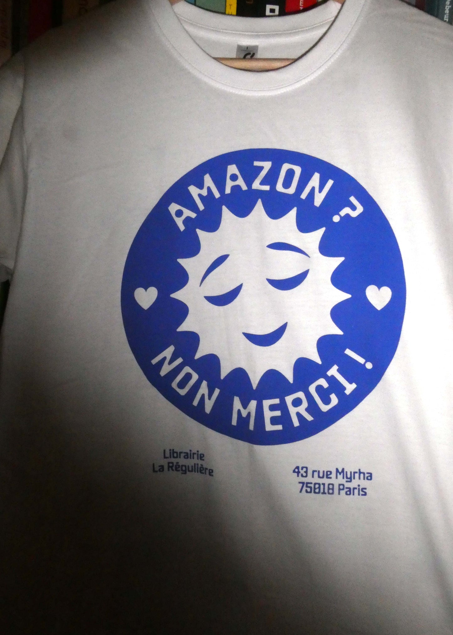 Tee-shirt "Amazon, non merci"