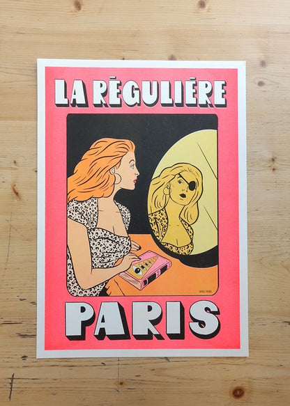 Poster Raphaëlle Macaron x La Régulière